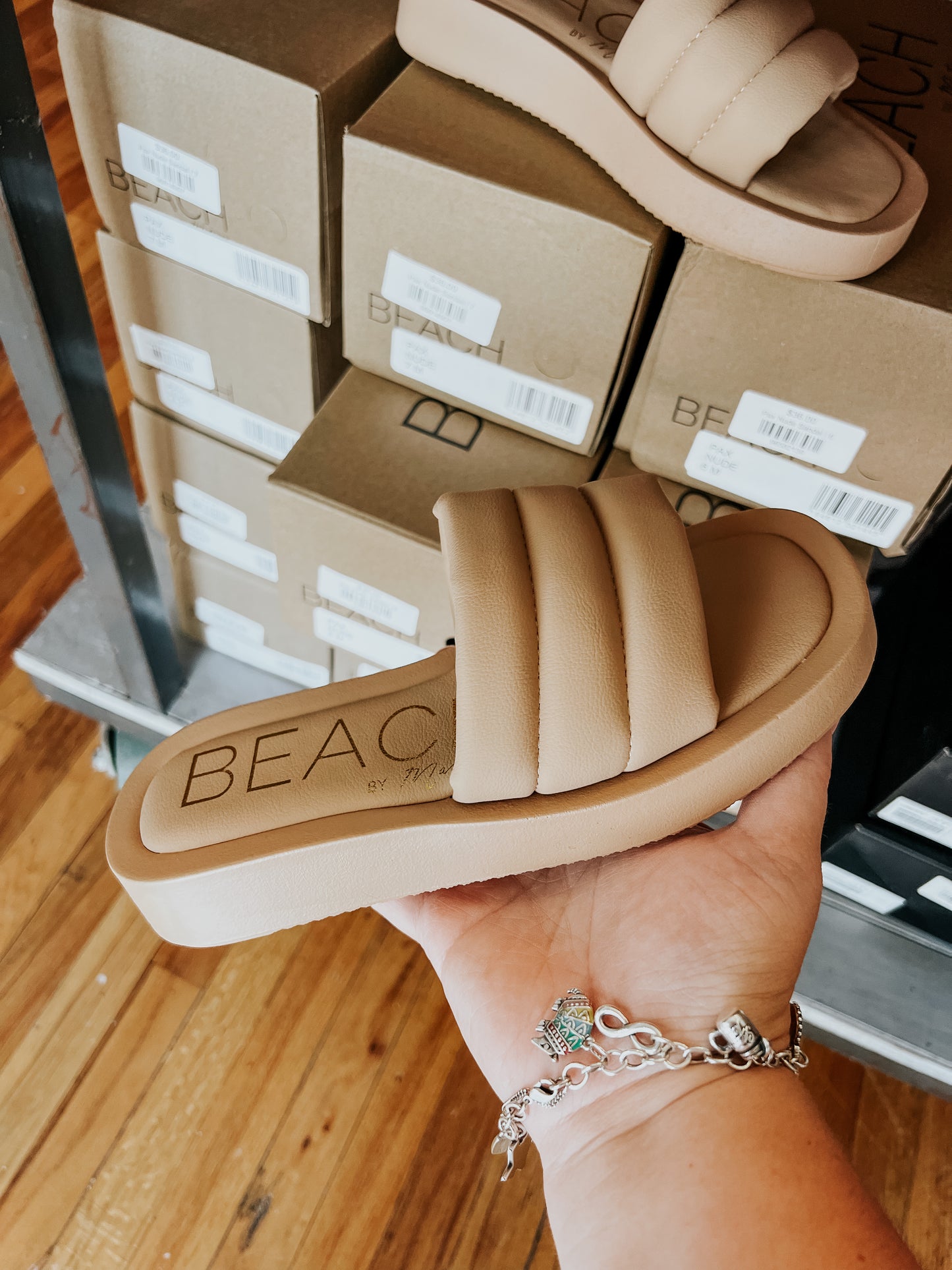 Pax Nude Sandal