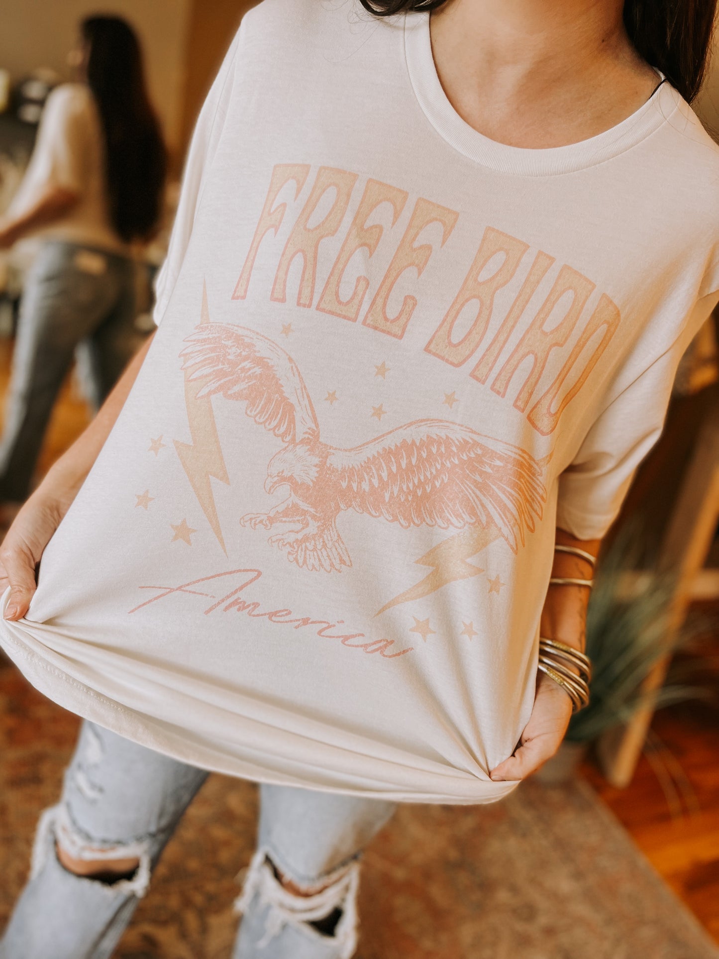 Free Bird Oversized Tee