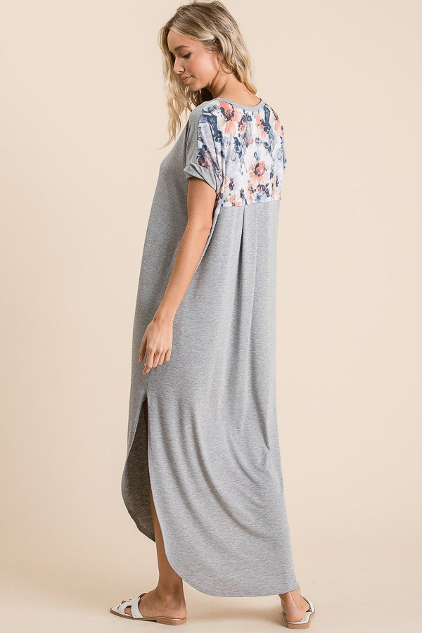 Grey Maxi dress