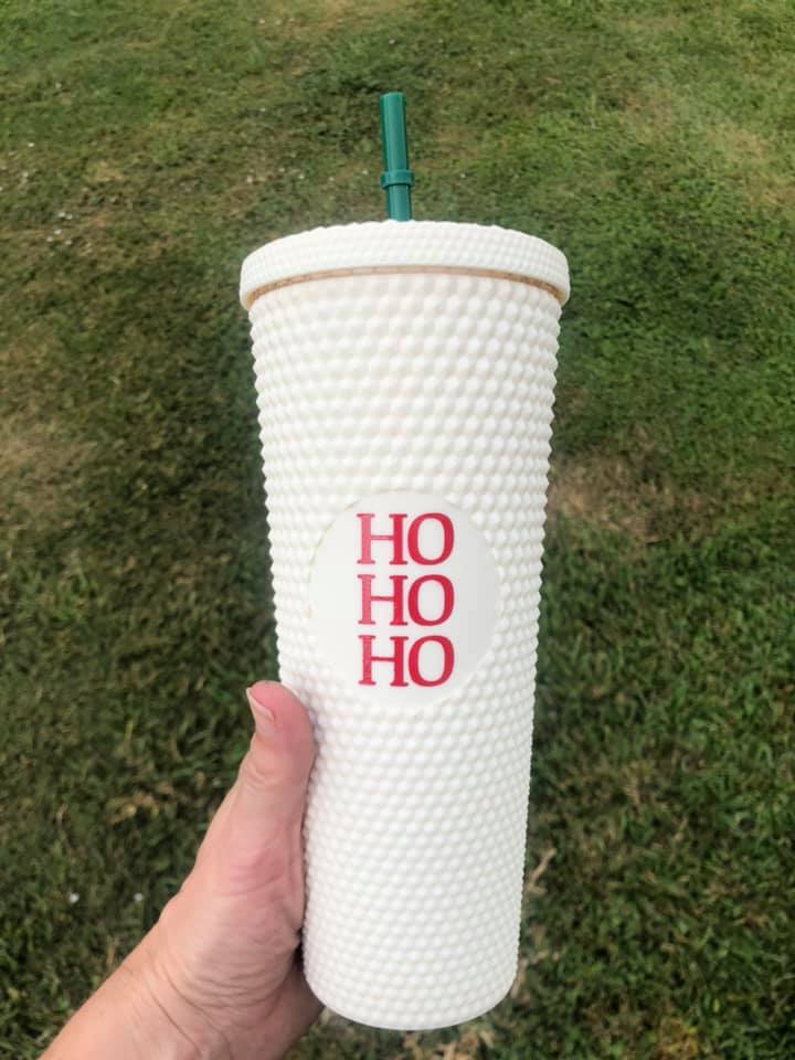 Holiday HO HO HO Tumbler