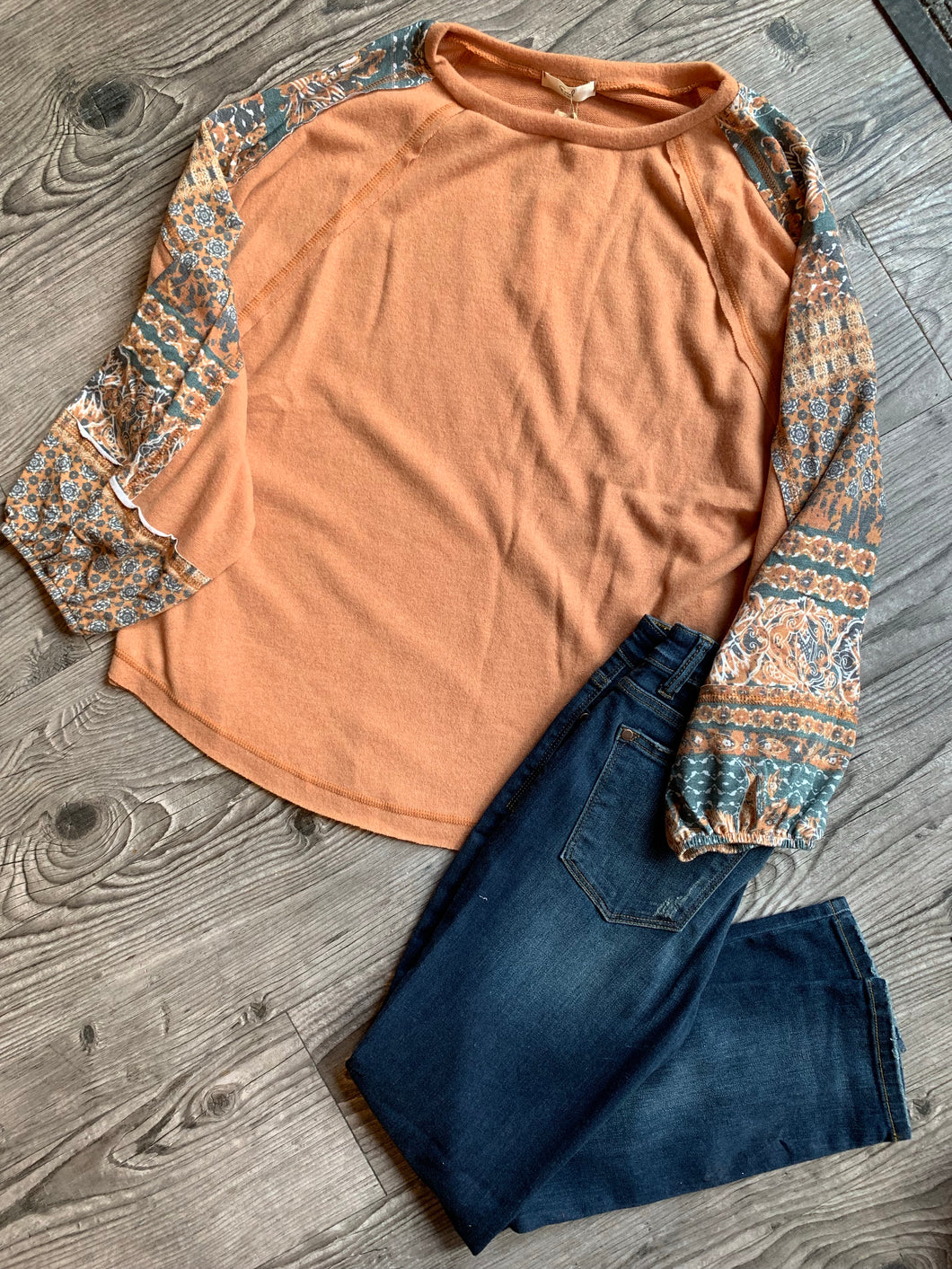 Print Mix Top