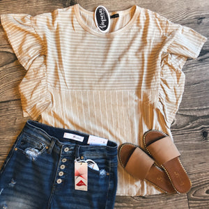 MIXED STRIPED TOP