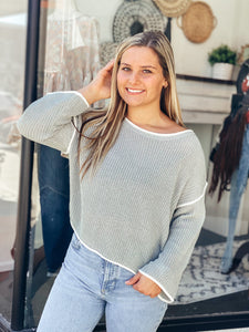 Raw Sage Sweater