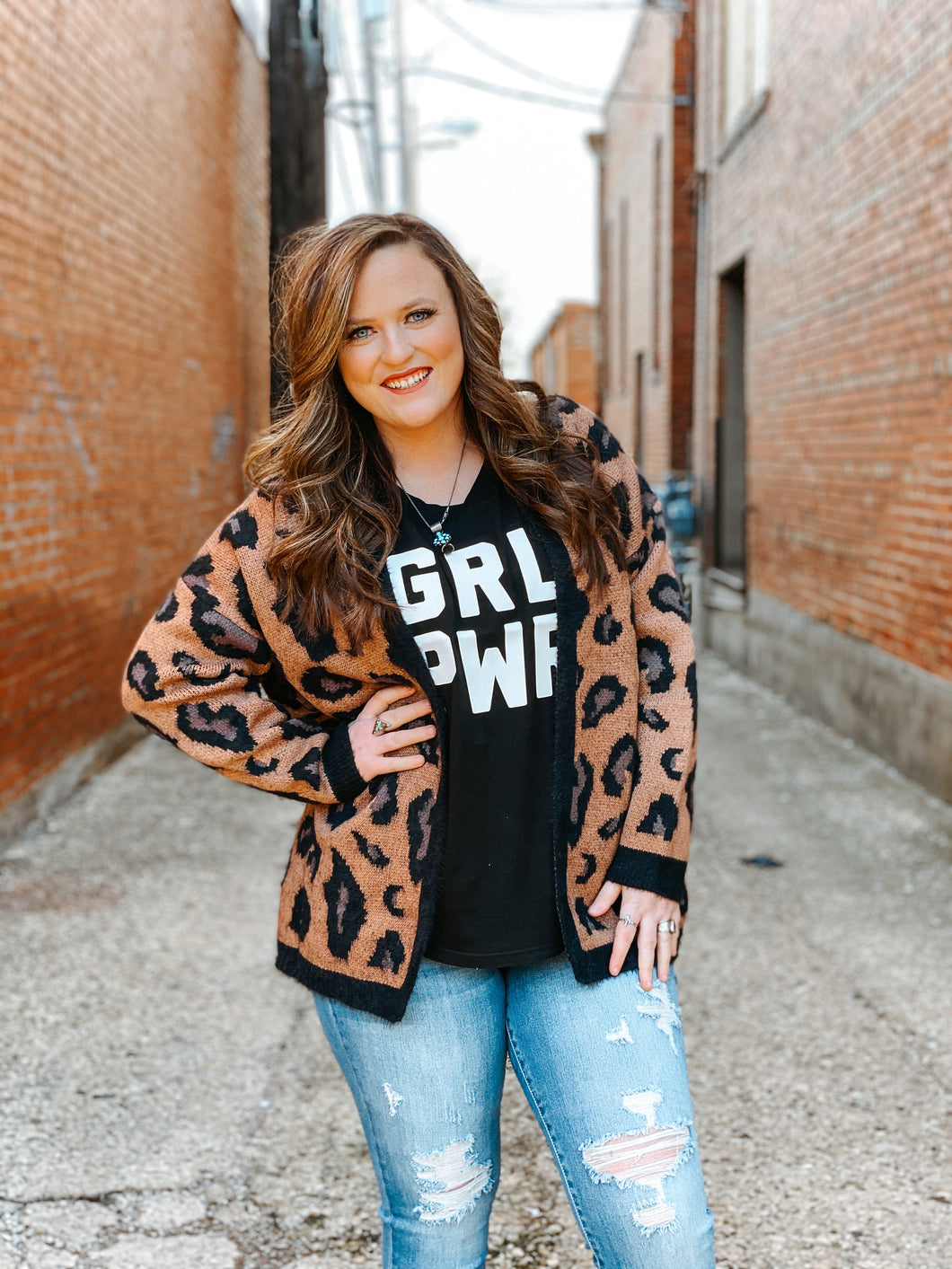COZY LEOPARD CARDIGAN