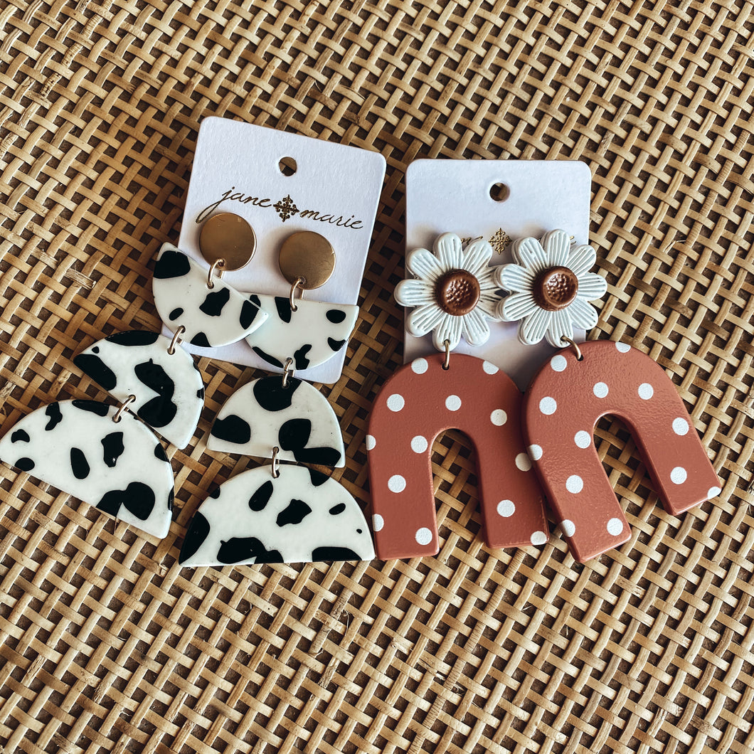 Cow Babe Earrings