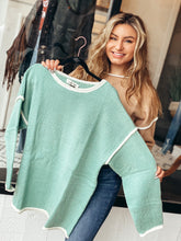 Load image into Gallery viewer, Soft Contrast Sweater