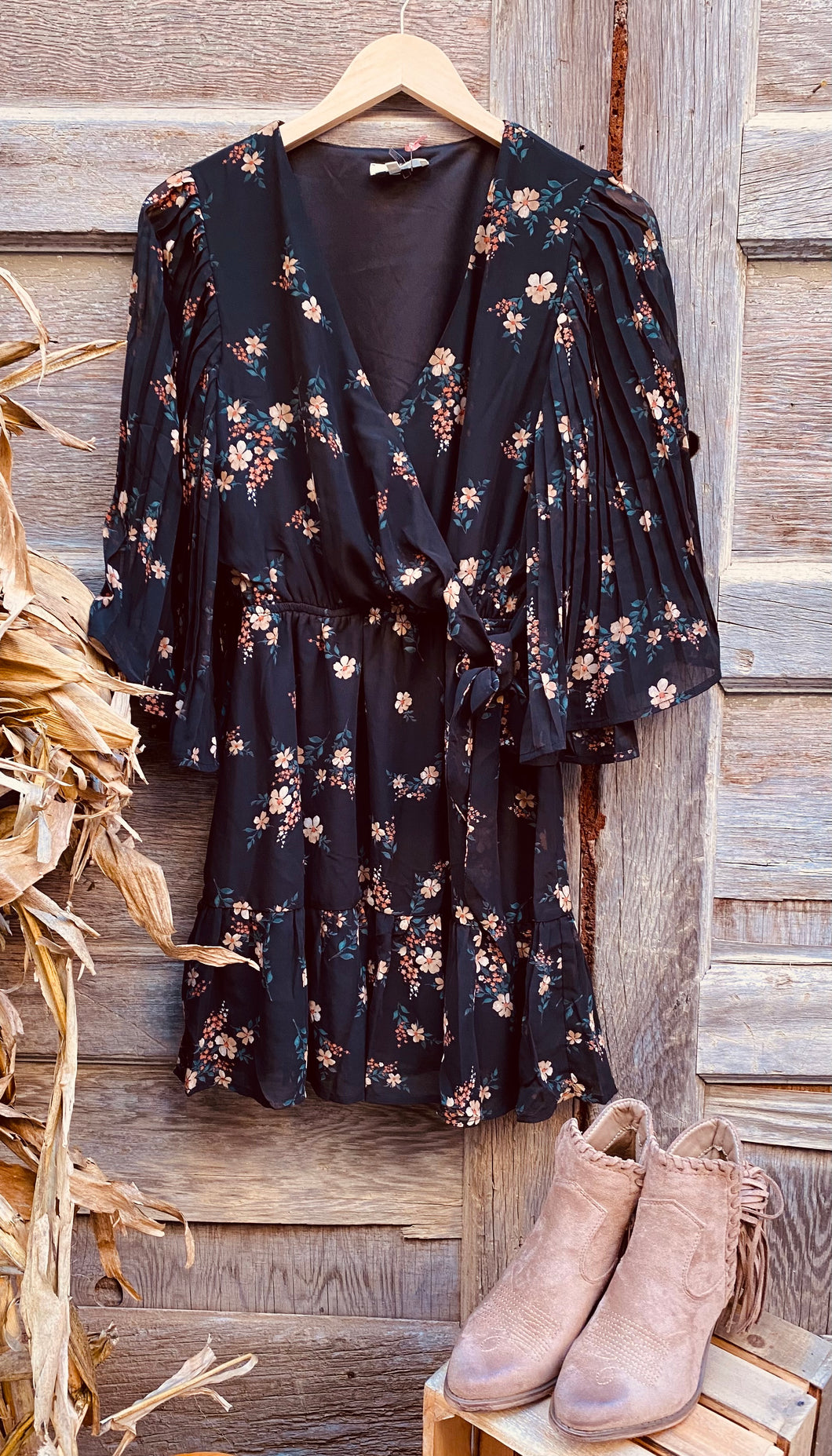 Midnight Flowers Dress