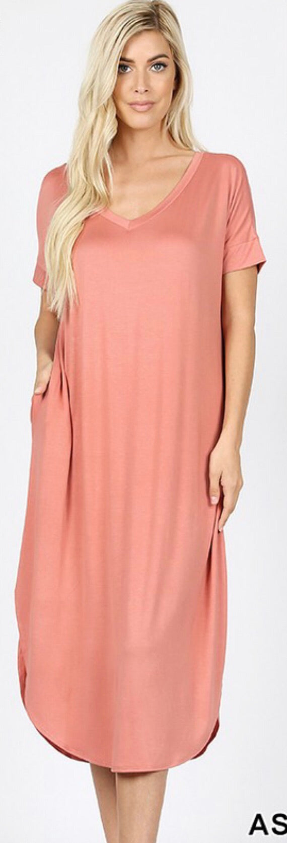 Rose Lazy Dress