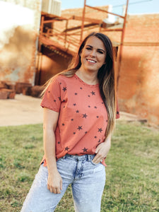 Star Distressed Tee