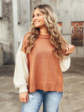 Load image into Gallery viewer, Raw Edge Sweater