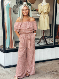 Rose Spotted Jumpsuit