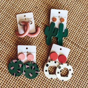 Retro Desert Earrings
