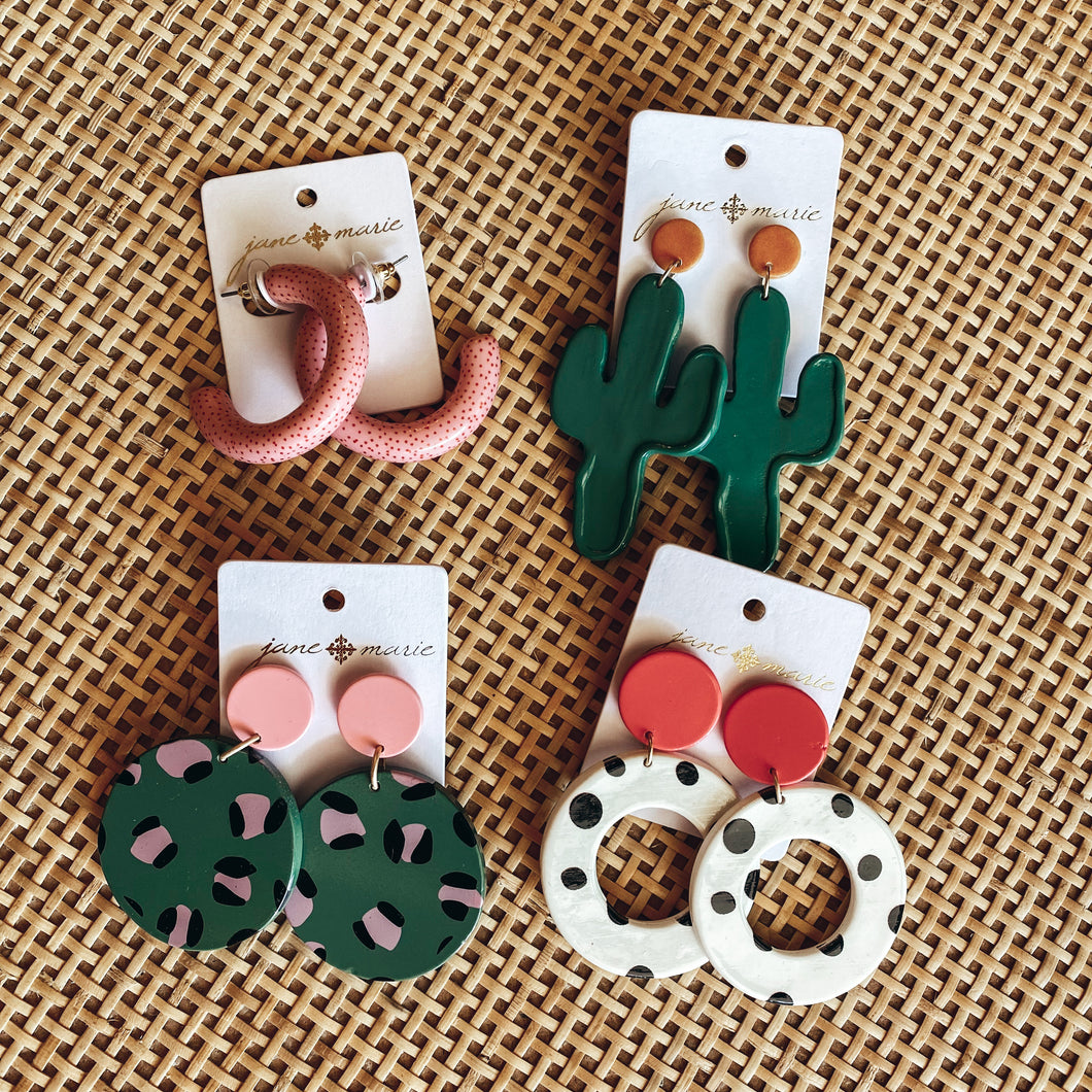 Retro Desert Earrings