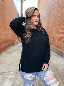 Basic Popcorn Sweater