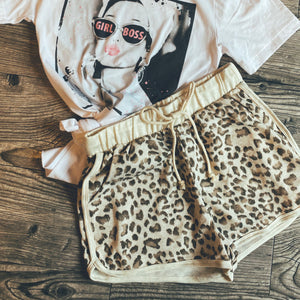Cheetah Lounge Shorts