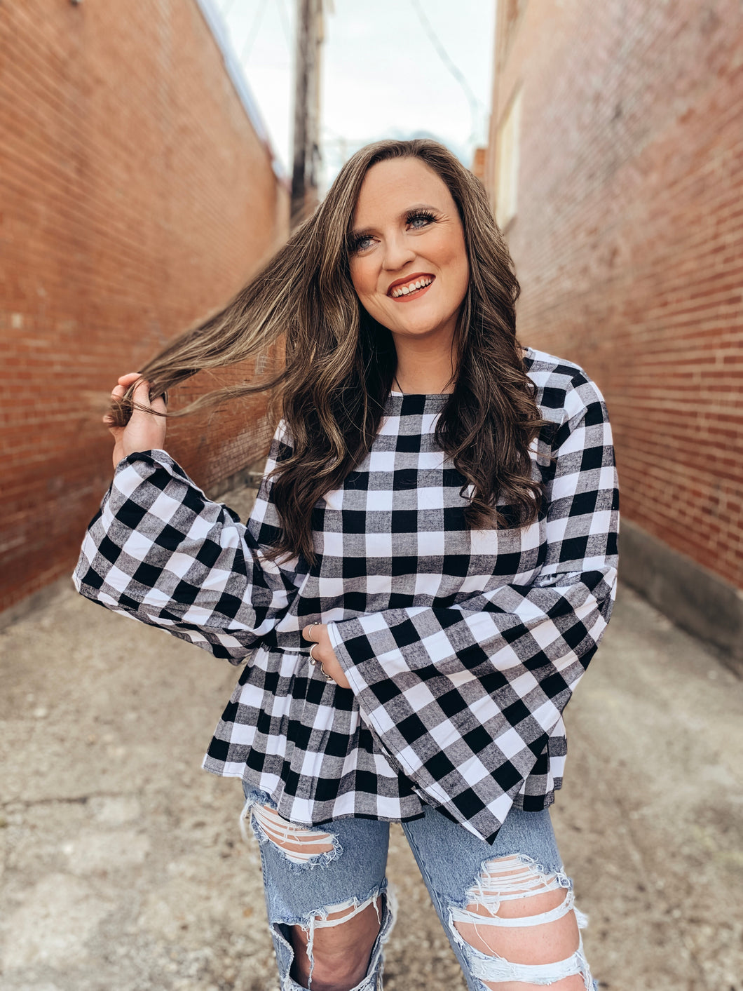 Buffalo Flare Top