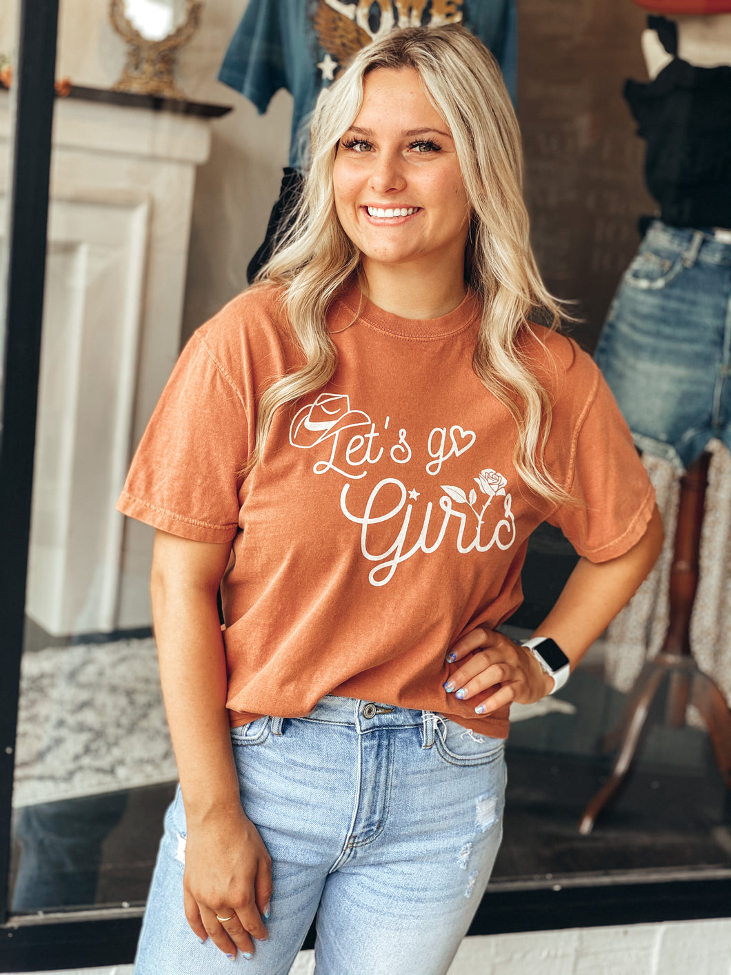 Let's Go Girls Tee (Comfort Colors)