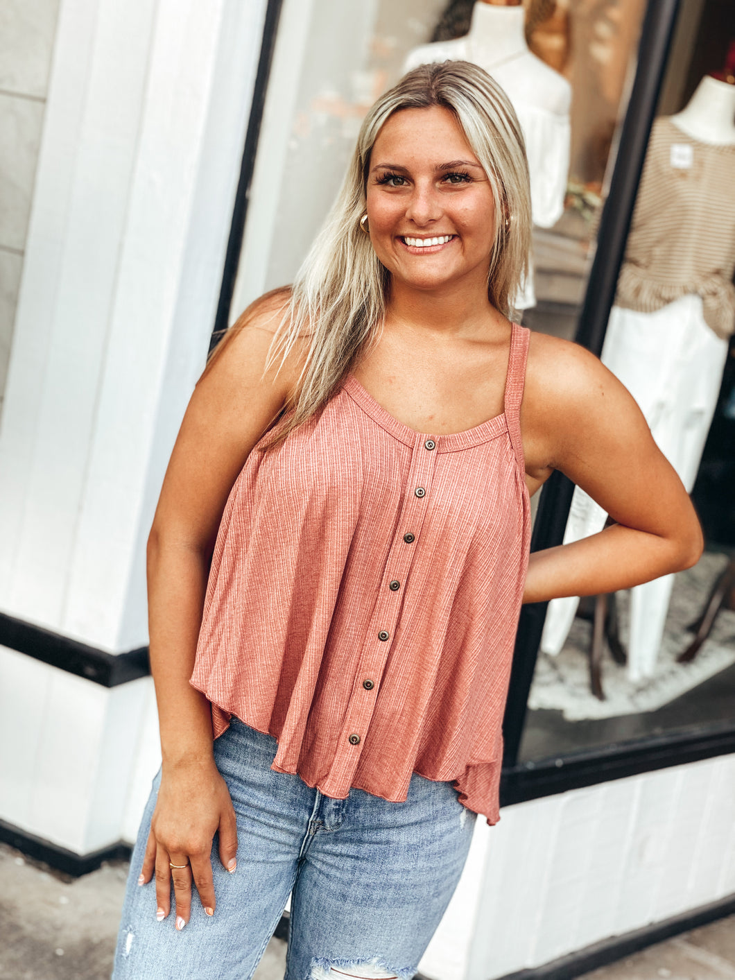 Rust Flowy Tank