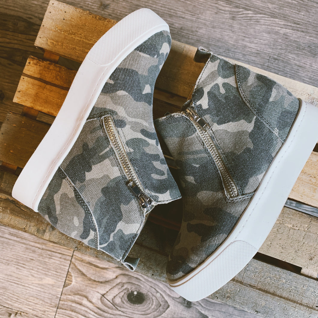 Camille Wedged Sneaker