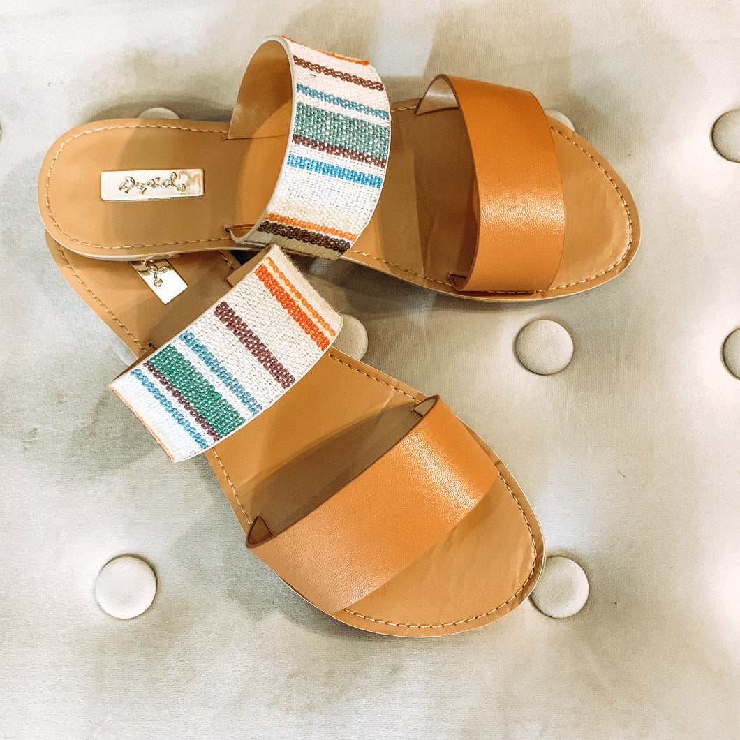 double strap sandals