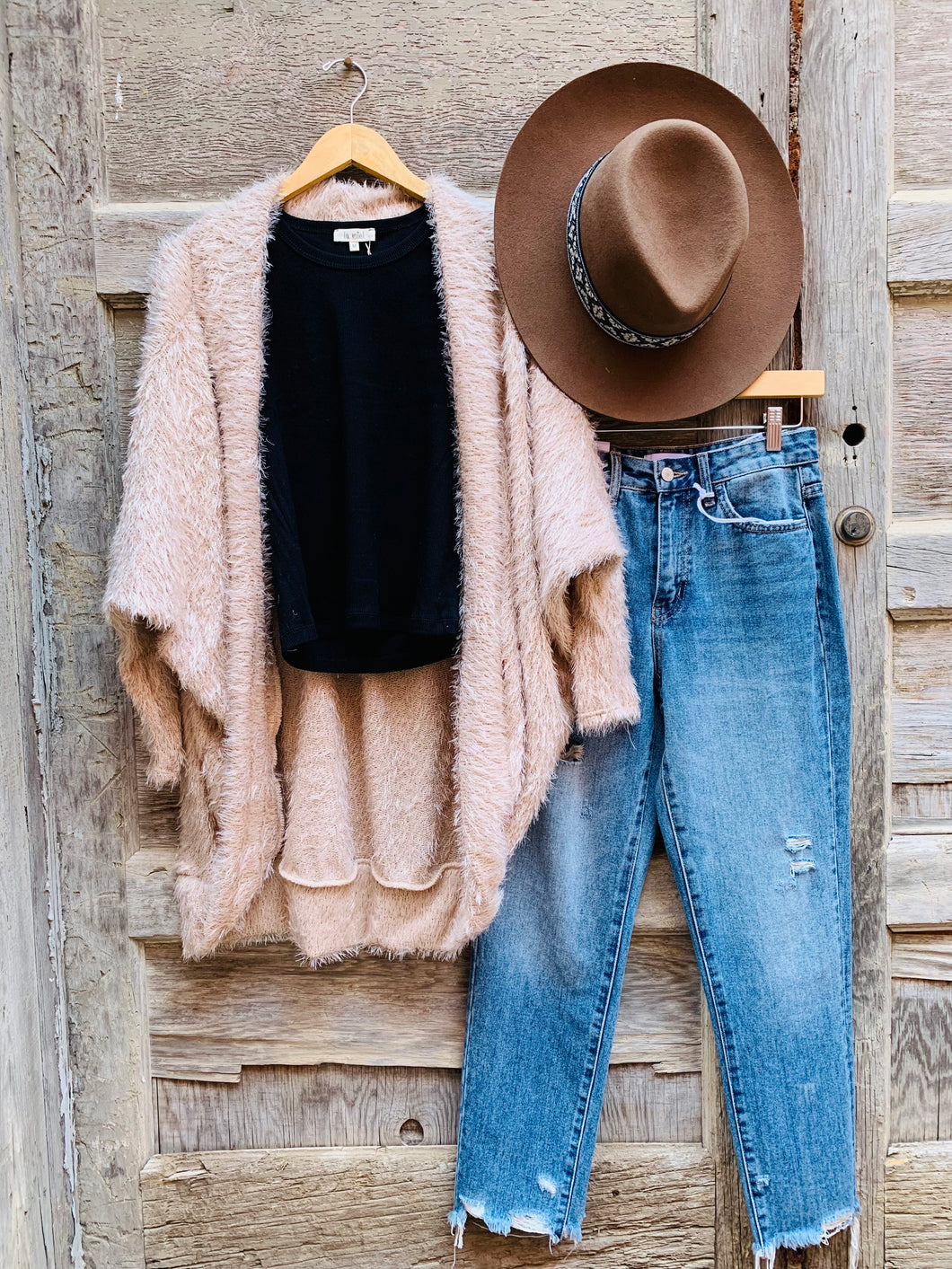 Cozy Days Fuzzy Kimono