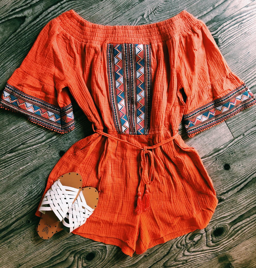 CORAL ROMPER