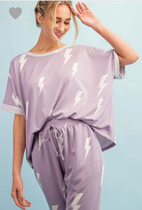lightbolt loung top