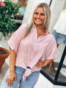 Vibes Leopard Top