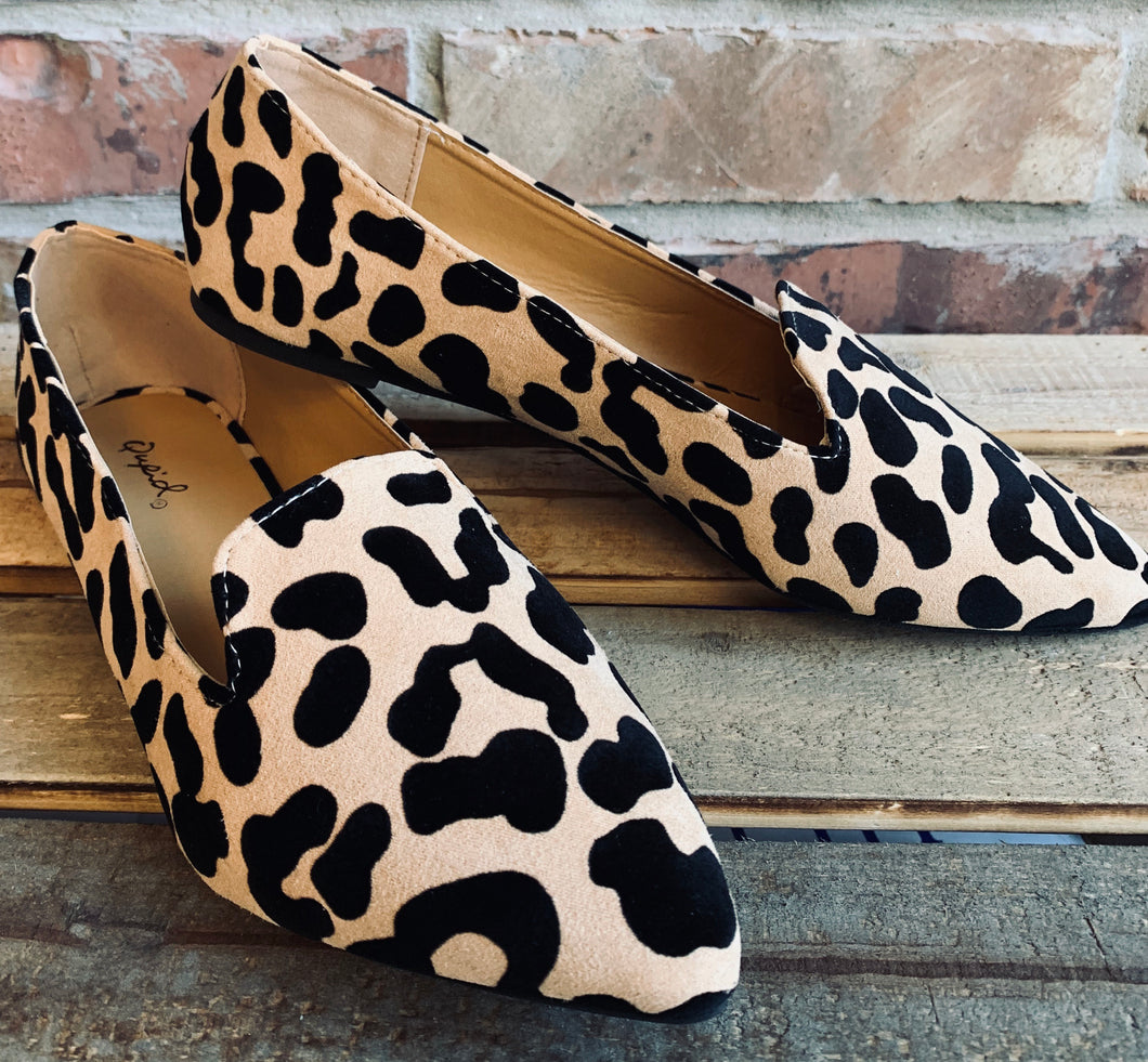 Bev Leopard Flat