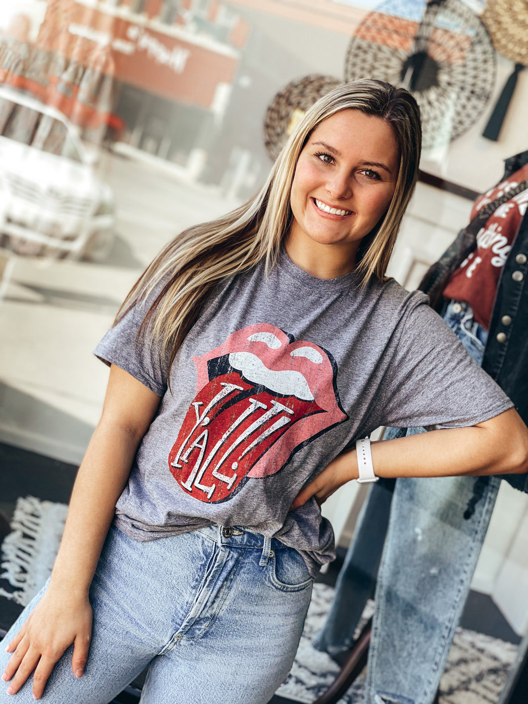 Y’all Tongue Tee