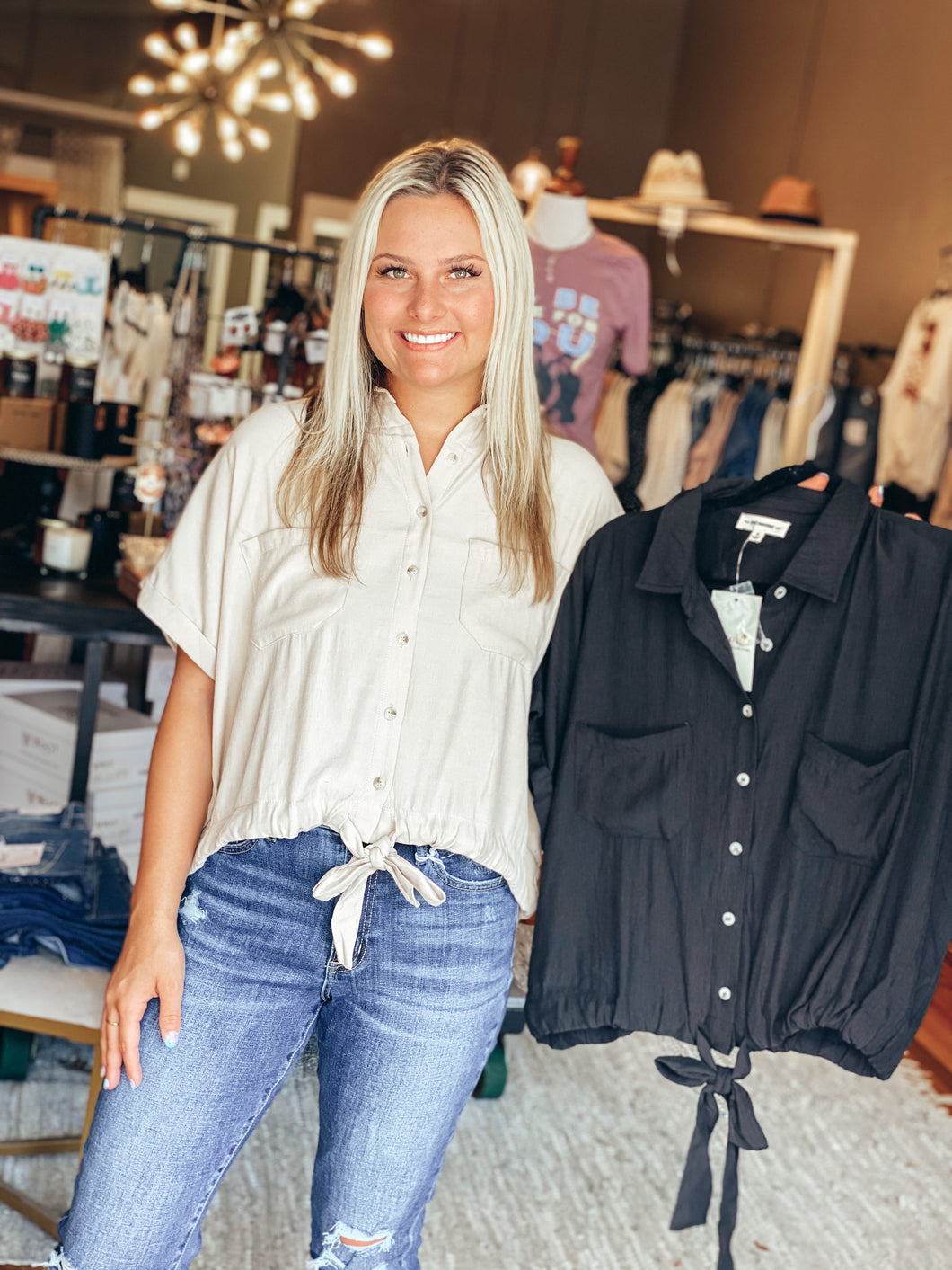 GF Button Top (regular + CURVY)
