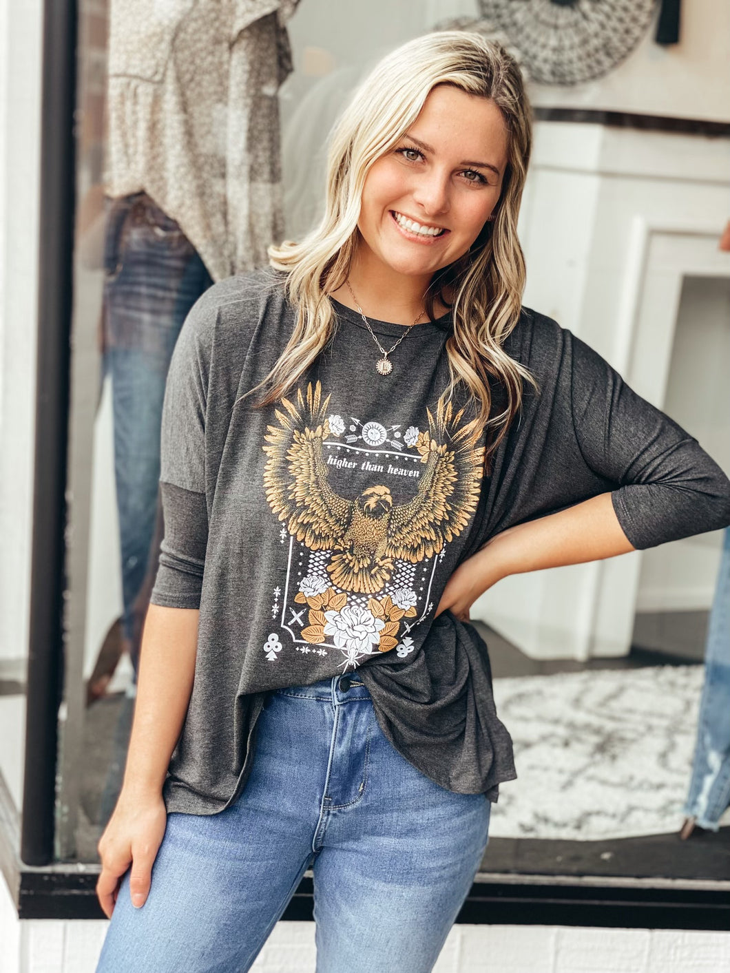 Boxy Eagle Tee