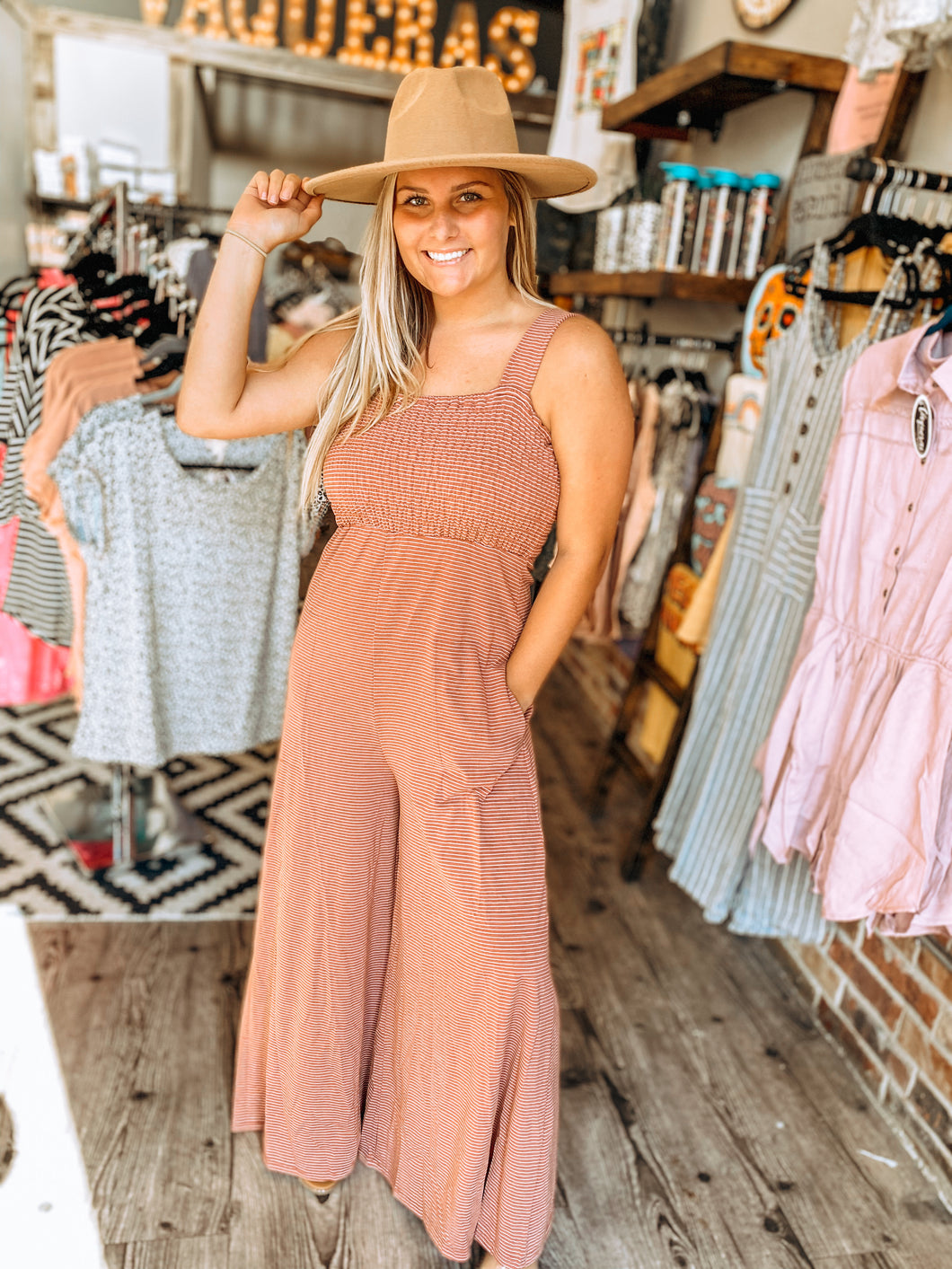 Red Bean Jumpsuit