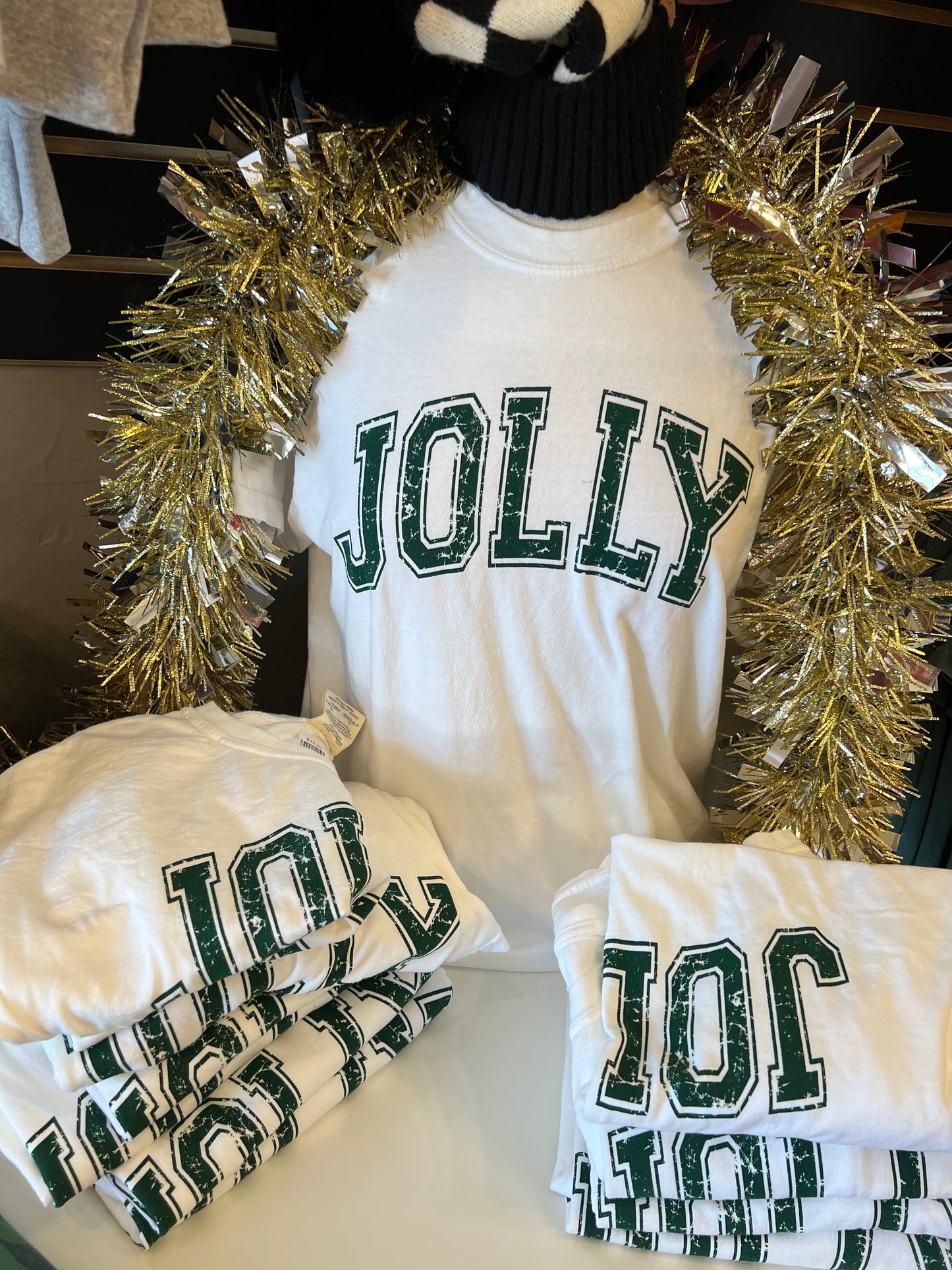 Jolly Varsity Comfort Colors Tee