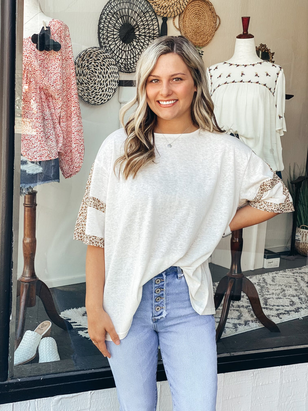 Ditzy Floral Trim