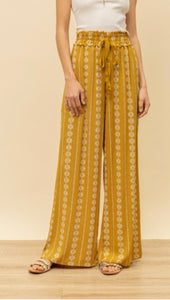Mustard Wide Leg Pant