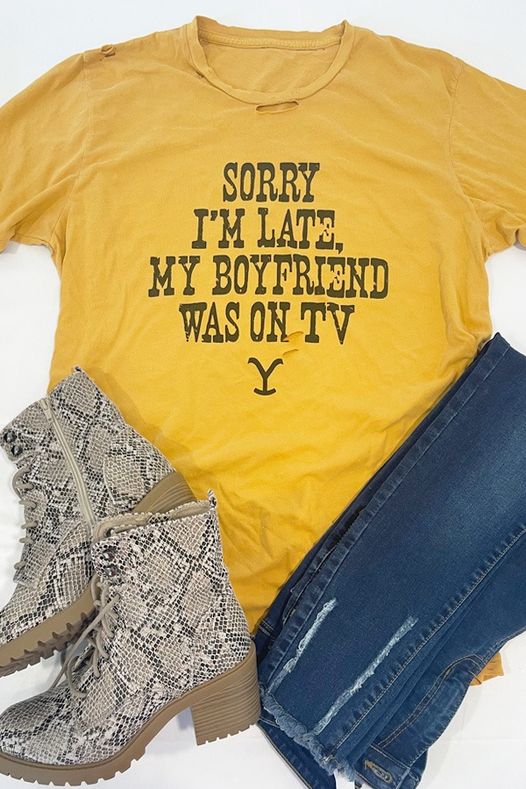 Yellowstone Boyfriend Tee